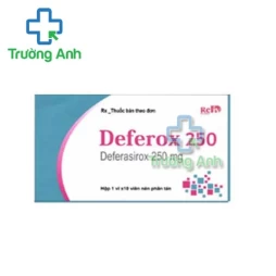 Deferox 250 Dopharma - Thuốc điều trị bệnh quá tải sắt mạn tính do truyền máu